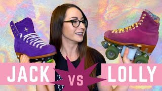 Moxi Rollerskates Review  Lolly Boot VS Jack Boot [upl. by Kapor530]