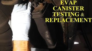 How to Test and Repalce an EVAP Canister HD [upl. by Plate]