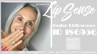 Roslyn Uttleymoore SeneGence Distributor LipSense Color Chart [upl. by Orms959]