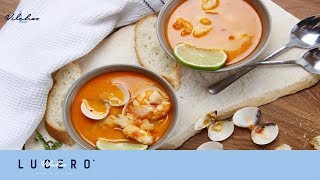 Cómo Hacer Cazuela De Mariscos  Lucero Vílchez Cocina [upl. by Aleetha]