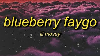 Lil Mosey  Blueberry Faygo Lyrics  one bad bih and she do what i say so [upl. by Denzil497]