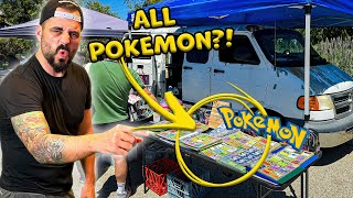 THEY WERE JUST SITTING THERE Crazy Pokemon Cards At A Flea Market [upl. by Gwenora]