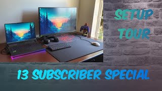 My gaming Setup tour of 2024 13 subscribers special [upl. by Akeemat]