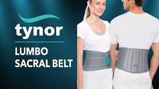 Tynor Lumbo Sacral Belt A05 for providing comfortable support to lower back pain [upl. by Elenaj]