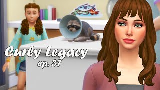 Alla Clinica Veterinaria 🌿  The Sims 4  Curly Legacy  37 [upl. by Noruq]