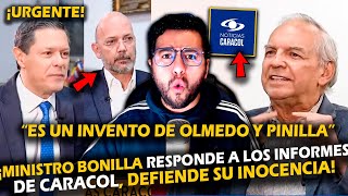 ¡URGENTE MINISTRO BONILLA RESPONDE A LOS INFORMESDE CARACOL DEFIENDE SU INOCENCIA [upl. by Anegue408]