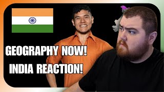 India Is HUGE Geography Now India Reaction 🇮🇳 india [upl. by Valoniah495]