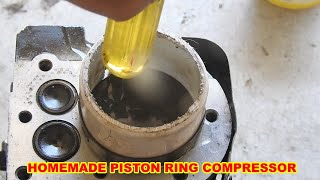 DIY Piston Ring Compressor [upl. by Kelcey]