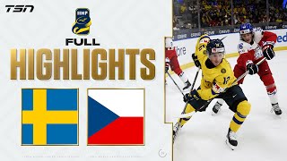 Highlights USA vs Sweden  2024 WorldJuniors [upl. by Chlori296]