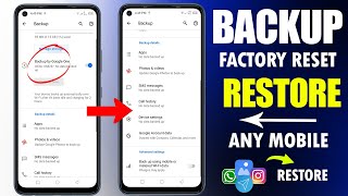 Complete Backup amp Restore for Android  Backup Restore kaise kare  Backup Restore app for Android [upl. by Janenna]