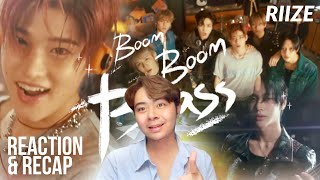 Reaction RIIZE 라이즈 ‘Boom Boom Bass’ MV  Artery reaction amp recap [upl. by Glennie]