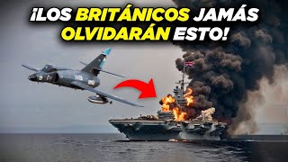 Los ATAQUES AÉREOS más brutales de Argentina en Malvinas [upl. by Ydoj]