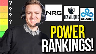 SPRING POWER RANKINGS  2024 LCS w Cubby [upl. by Arthur]