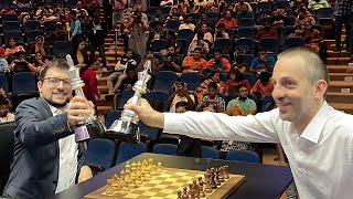 MVL and Grischuk are the Champions of Tata Steel Chess India Rapid and Blitz 2023 [upl. by Leno18]