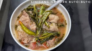 Sinigang na Pork Butobuto [upl. by Walczak]