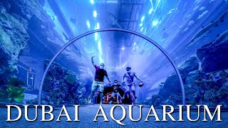 Exploring DUBAI AQUARIUM amp UNDERWATER ZOO [upl. by Dash]