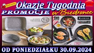 𝐁𝐈𝐄𝐃𝐑𝐎𝐍𝐊𝐀 Nowa Gazetka Promocyjna od 30092024 Okazje i promocje tygodnia – Katalog Biedronki [upl. by Lad]