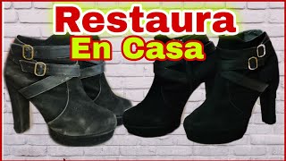 LIMPIA Y RESTAURA TUS BOTAS O ZAPATOS de Gamuza [upl. by Endaira612]