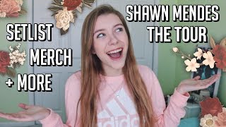 Everything To Know About SHAWN MENDES THE TOUR  Setlist Merch VIP QampA [upl. by Feinleib]