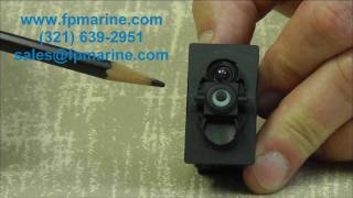 Carling Rocker Switches Introduction Video wwwfpmarinecom [upl. by Karine]