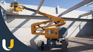 Haulotte Articulating Boom Lift  HA16 RTJ PRO  United Equipment [upl. by Okwu537]