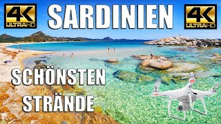 Die Schönsten Strände Sardiniens Italiens SARDINIEN 4K Süden Traumstrände Fähre Drohne Meer [upl. by Frederik]