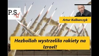 Hezbollah wystrzeliła rakiety na Izrael 70 Amerykanów chce końca wojny na Ukrainie A Kalbarczyk [upl. by Thaddus]