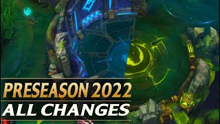 PRESEASON 2022 ALL CHANGES  New Dragons Map Changes New Items Runes amp More  League of Legends [upl. by Ful]