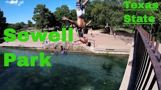 texas state university river sewell park san marcosmontage [upl. by Ihcalam]