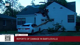 Bartlesville overnight storm damage [upl. by Kerry477]