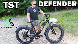 Defending the Trails TST Defender Ebike Unboxing and Test Ride [upl. by Cynde]