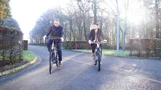 Tour du campus de Beauvais  à vélo [upl. by Eniamerej]