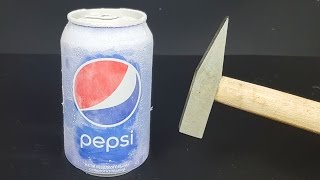 Science Experiment LIQUID NITROGEN vs PEPSI [upl. by Bunce]