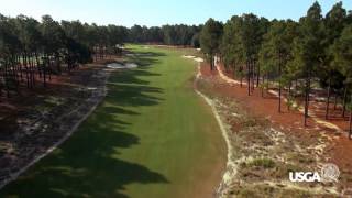 Pinehurst No 2 Flyover Series Hole 10 [upl. by Ahsenat401]