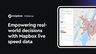 Empowering RealWorld Decisions with Mapbox Live Speed Data and the Isochrones API [upl. by Asilrahc597]