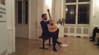 Giuseppe Chiaramonte Romantic Guitar Recital in Vienna [upl. by Anirbac]