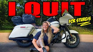 I Quit my Job and Rode my Motorcycle to Sturgis Sturgis 2022 [upl. by Nosredna]