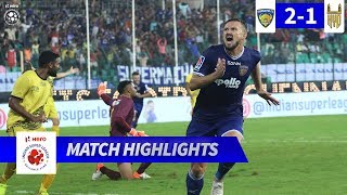 Chennaiyin FC 21 Hyderabad FC  Match 23 Highlights  Hero ISL 201920 [upl. by Mikeb]