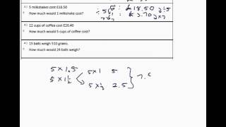 Ratios Word Problems sharing ratios exchange rates [upl. by Korey]