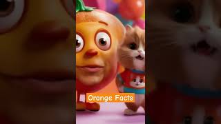 Orange Facts Ep1🍊 ❤️ 4k nutrifacts shorts orange [upl. by Alien]