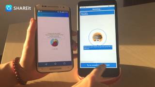 SHAREit Tutorial How to transfer files from Android to WindowsPhone [upl. by Attenal]