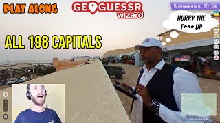 Geoguessr  Capital Cities 3 minutes per round PLAY ALONG [upl. by Chari]