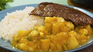 Locro de zapallo macre y loche receta peruana casera  BUENAZO [upl. by Nivaj]