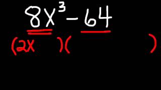 Factoring Binomials  Cubes 2 [upl. by Ursuline]