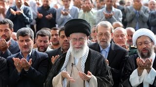 Ayatullah Khamenei Leads Eid Prayers 2014 [upl. by Ilatfan870]