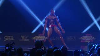 Simeon Panda Routine at Musclemania America 2013 [upl. by Aleyam]