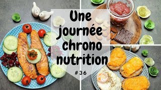 Une journée dans mon assiette 🍳CHRONONUTRITION🍳 36  UJDMAFR [upl. by Shelley]