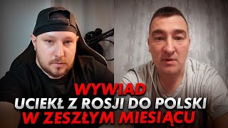 Rosjanin uciekł z Rosji do Polski Niesamowita historia [upl. by Maccarthy]