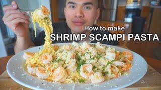 How to make SHRIMP SCAMPI PASTA [upl. by Elyc159]