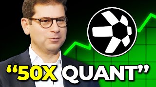 QUANT TO 50X QUANT CEO TALKS ON QUANT PRICE PREDICTION [upl. by Anec]